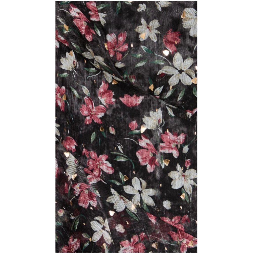 ASTR Fairfax Dress Fuchsia Gold Floral Size Small NWT - Picture 6 of 6